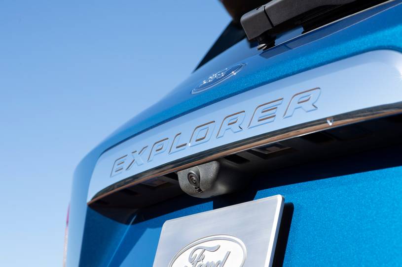 2020 Ford Explorer Limited Hybrid 4dr SUV Rear Badge Shown