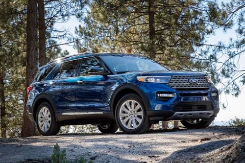 Ford Explorer Limited Hybrid 4dr SUV Exterior Shown