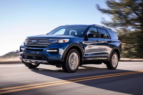 Ford Explorer Limited Hybrid 4dr SUV Exterior Shown