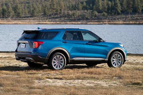 Ford Explorer Limited Hybrid 4dr SUV Exterior Shown