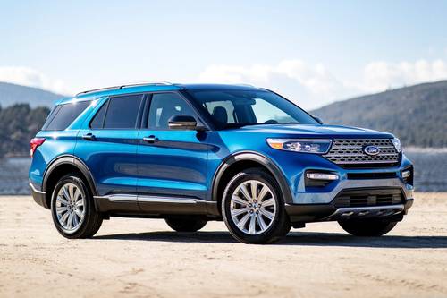2023 Ford Explorer Limited Hybrid 4dr SUV Exterior Shown