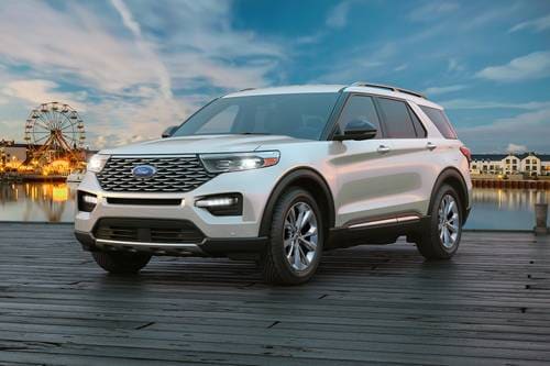 Ford Explorer Platinum 4dr SUV Exterior Shown