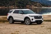 2025 Ford Explorer Platinum 4dr SUV Exterior Shown