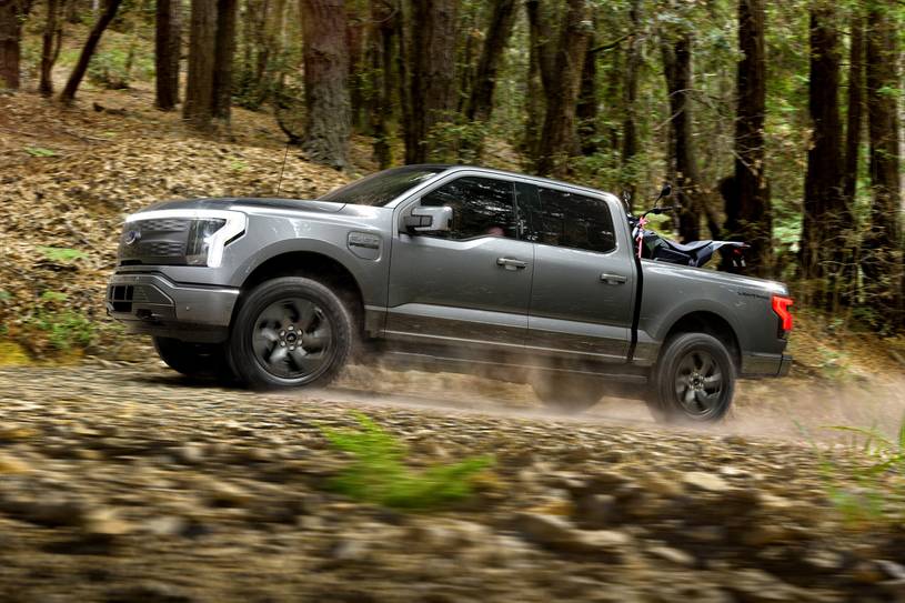 Ford F-150 Lightning Lariat Crew Cab Pickup Profile