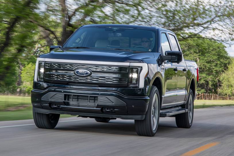 Ford F-150 Lightning Platinum Crew Cab Pickup Exterior