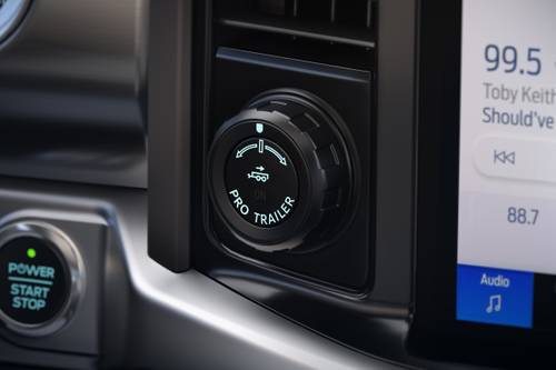 Ford F-150 Lightning Pro Crew Cab Pickup Interior Detail