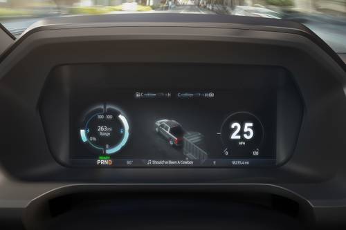 Ford F-150 Lightning Pro Crew Cab Pickup Gauge Cluster