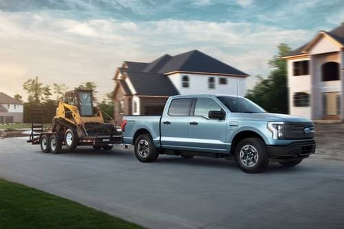 Ford F-150 Lightning Pro Crew Cab Pickup Lifestyle Exterior