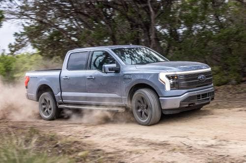 2023 Ford F-150 Lightning Crew Cab Pickup Lifestyle Exterior