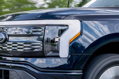 2023 Ford F-150 Lightning Platinum Crew Cab Pickup Exterior Detail