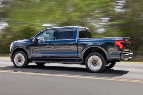 2023 Ford F-150 Lightning Platinum Crew Cab Pickup Exterior