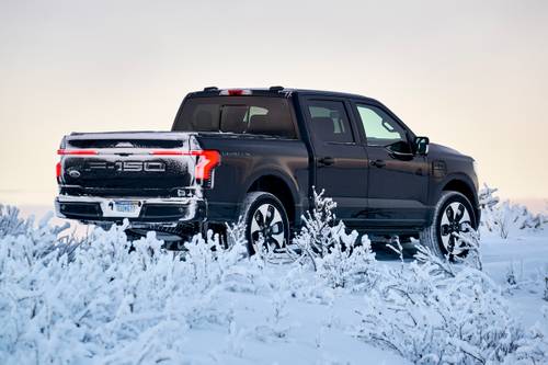 2023 Ford F-150 Lightning Platinum Crew Cab Pickup Exterior
