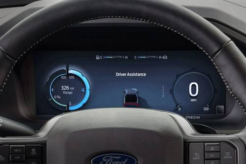 2024 Ford F-150 Lightning Flash Crew Cab Pickup Gauge Cluster