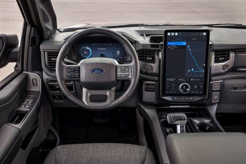 2024 Ford F-150 Lightning Flash Crew Cab Pickup Interior