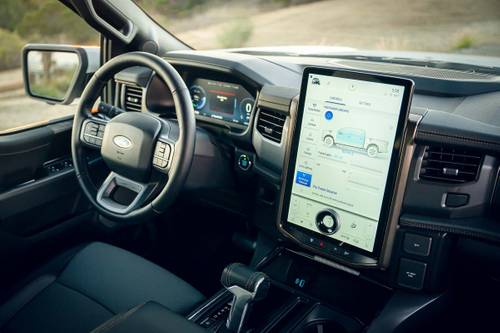 2024 Ford F-150 Lightning Lariat Crew Cab Pickup Interior