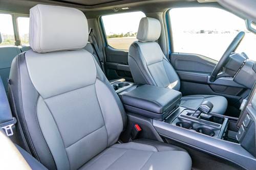 2024 Ford F-150 Lightning Lariat Crew Cab Pickup Interior