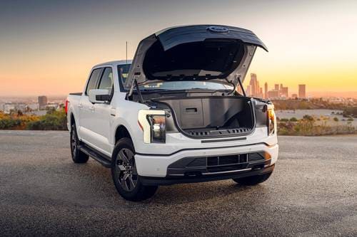 2025 Ford F-150 Lightning Lariat Crew Cab Pickup Exterior Detail