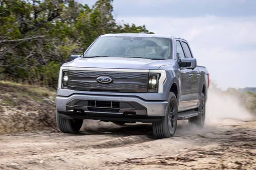 2025 Ford F-150 Lightning Lariat Crew Cab Pickup Exterior