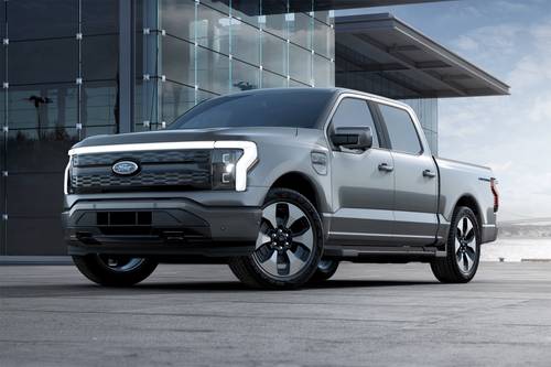 2025 Ford F-150 Lightning Platinum Crew Cab Pickup Exterior