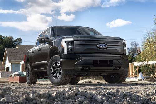 2025 Ford F-150 Lightning Pro Fleet Crew Cab Pickup Exterior
