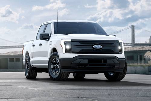 2025 Ford F-150 Lightning Pro Fleet Crew Cab Pickup Exterior