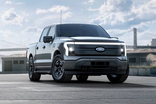 2025 Ford F-150 Lightning XLT Crew Cab Pickup Exterior
