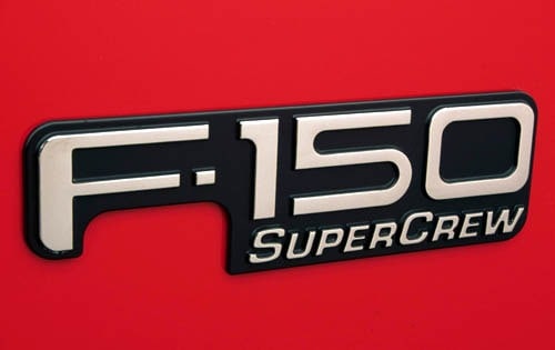 2001 Ford F-150 4dr SuperCrew Side Badging