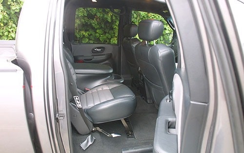 2002 Ford F-150 4dr SuperCrew Harley-Davidson Rear Interior