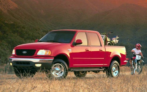 2001 Ford F-150 4dr SuperCrew XLT 4WD Styleside SB Shown
