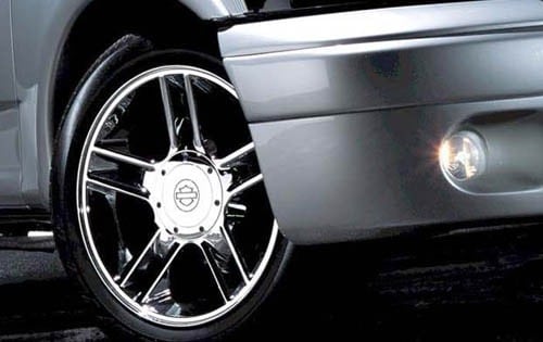 2003 Ford F-150 4dr SuperCrew Harley-Davidson Wheel Detail
