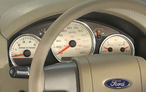 2004 Ford F-150 4dr SuperCrew Lariat Gauge Cluster