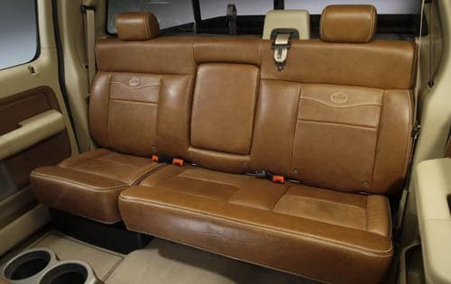 2005 Ford F-150 4dr SuperCrew King Ranch Rear Interior