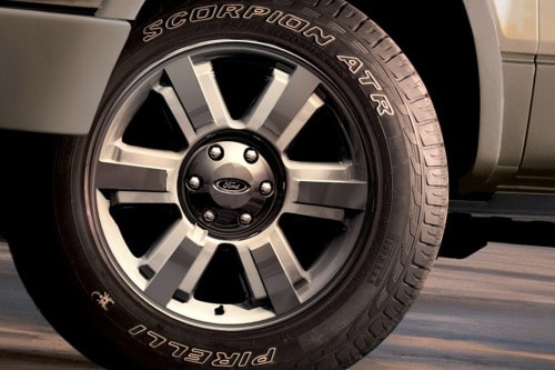 2008 Ford F-150 Lariat Crew Cab Pickup Wheel