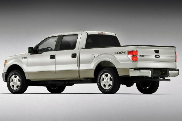 2010 Ford f150 overall length