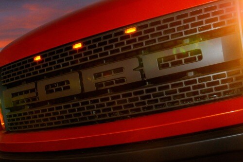 2010 Ford F-150 SVT Raptor Extended Cab Pickup Front Badge