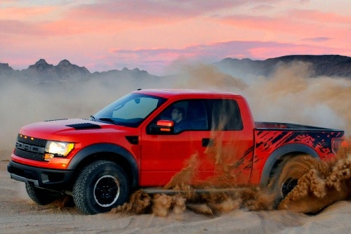 2010 Ford F-150 SVT Raptor Extended Cab Pickup Exterior