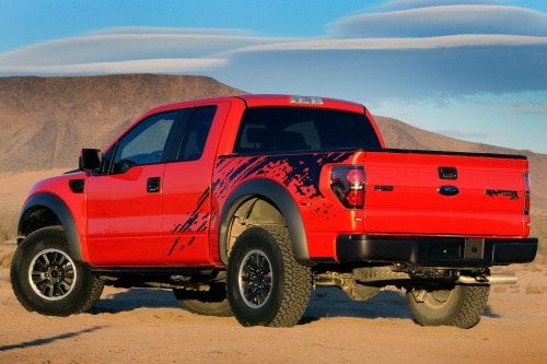 2010 Ford F-150 SVT Raptor Extended Cab Pickup Exterior