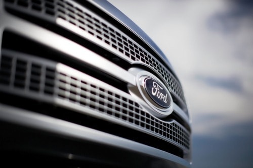 2012 Ford F-150 Platinum Crew Cab Pickup Front Badge