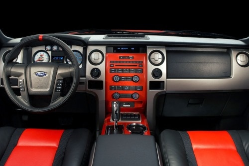 2012 Ford F-150 SVT Raptor Extended Cab Pickup Dashboard