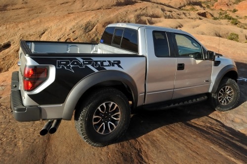 2012 Ford F-150 SVT Raptor Extended Cab Pickup Exterior