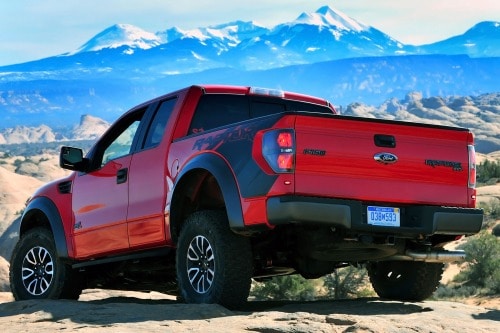 2012 Ford F-150 SVT Raptor Extended Cab Pickup Exterior