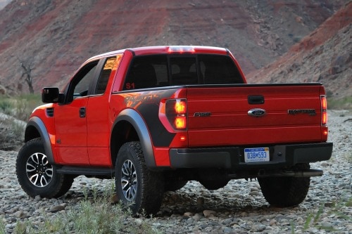 2012 Ford F-150 SVT Raptor Extended Cab Pickup Exterior