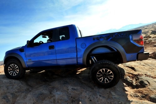 2012 Ford F-150 SVT Raptor Extended Cab Pickup Exterior
