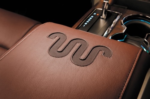 2013 Ford F-150 King Ranch Crew Cab Pickup Interior Detail
