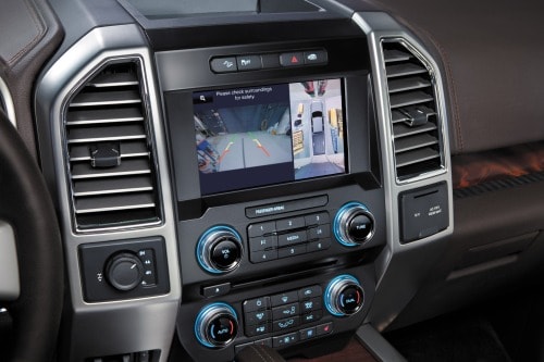2015 Ford F-150 Platinum Crew Cab Pickup Center Console