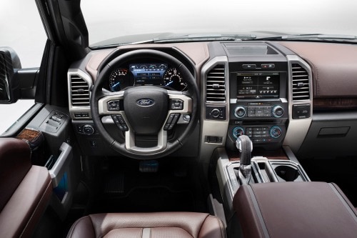 2016 Ford F-150 Platinum Crew Cab Pickup Dashboard