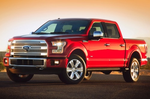 2016 Ford F-150 Platinum Crew Cab Pickup Exterior