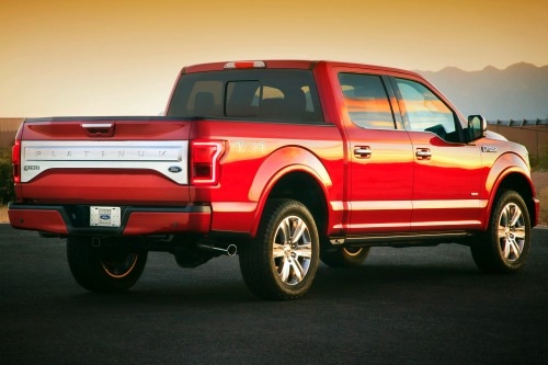 2016 Ford F-150 Platinum Crew Cab Pickup Exterior