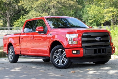 2017 Ford F-150 Lariat Crew Cab Pickup Exterior. Options Shown.
