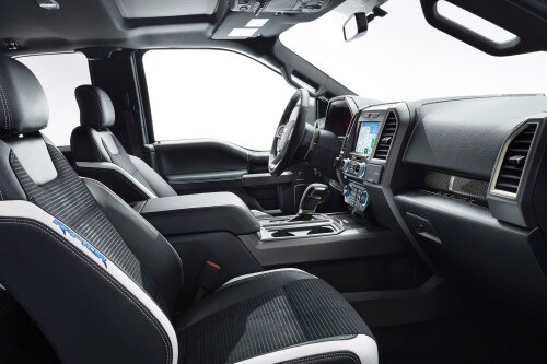 2017 Ford F-150 Raptor Extended Cab Pickup Interior